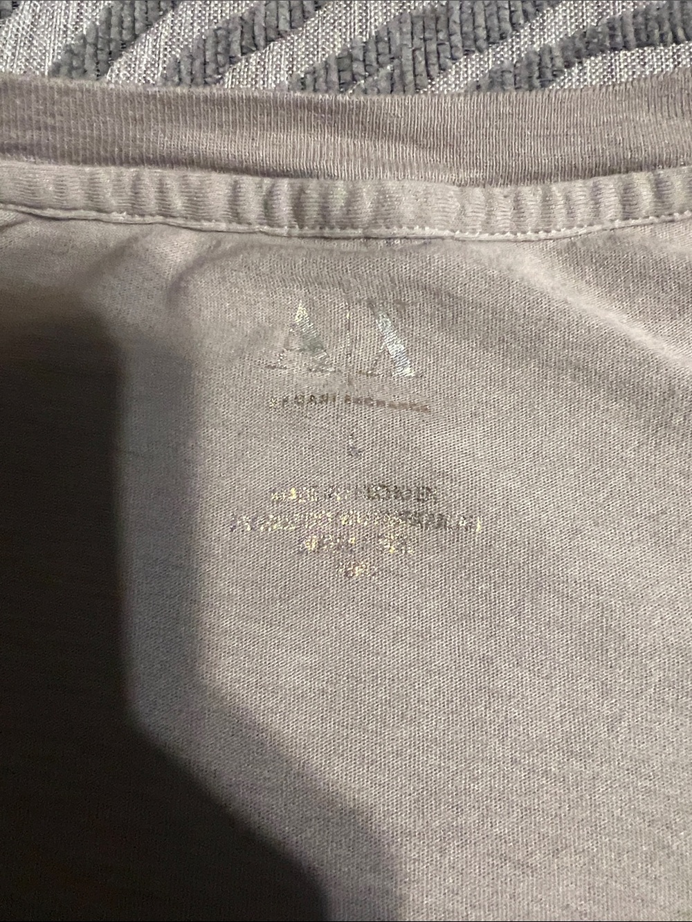A/X Armani Exchange Light Gray Men’s Crew Neck Shirt